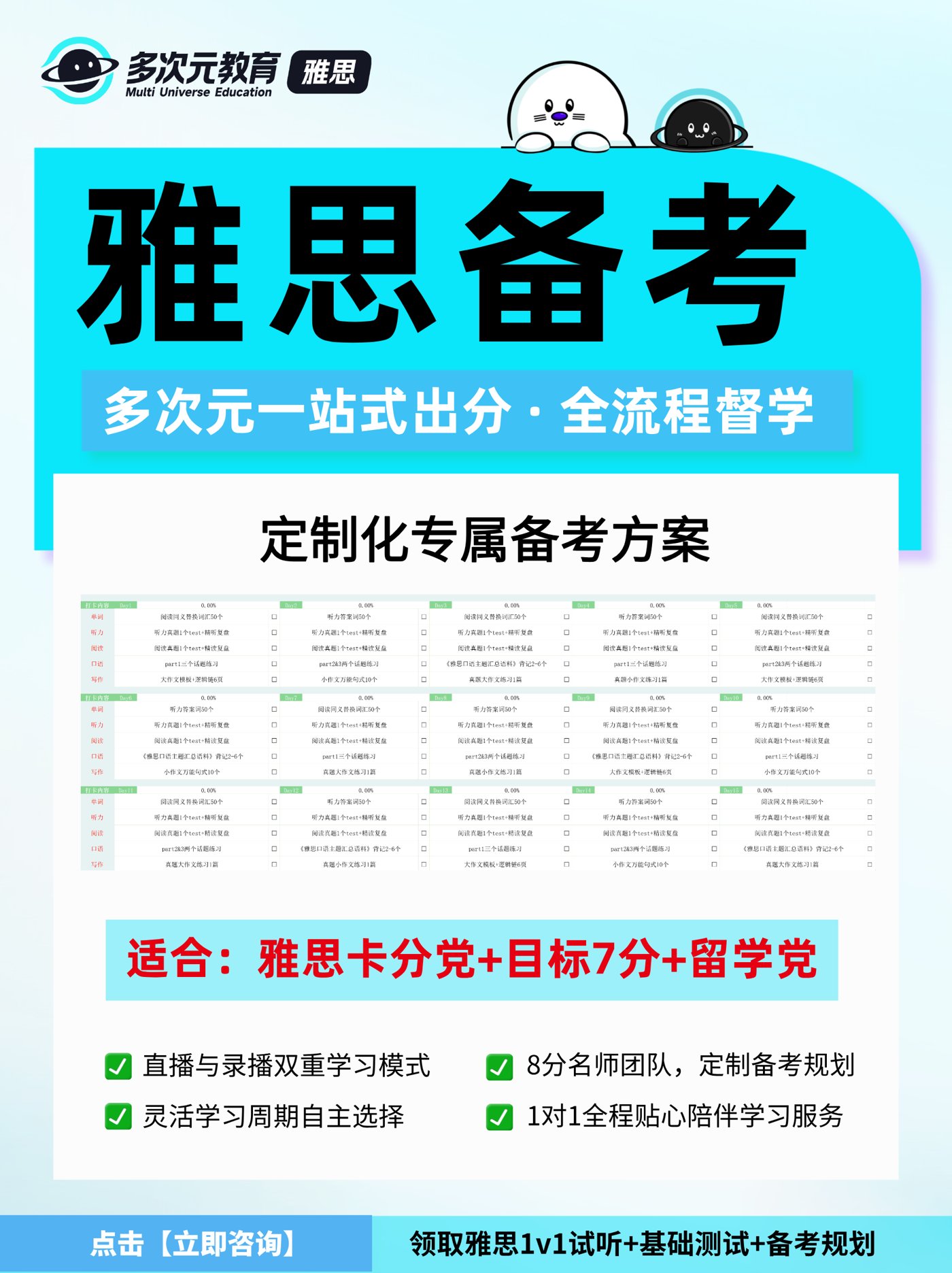 雅思备考定制化学习方案：入学诊断、阶段安排与适合学员说明