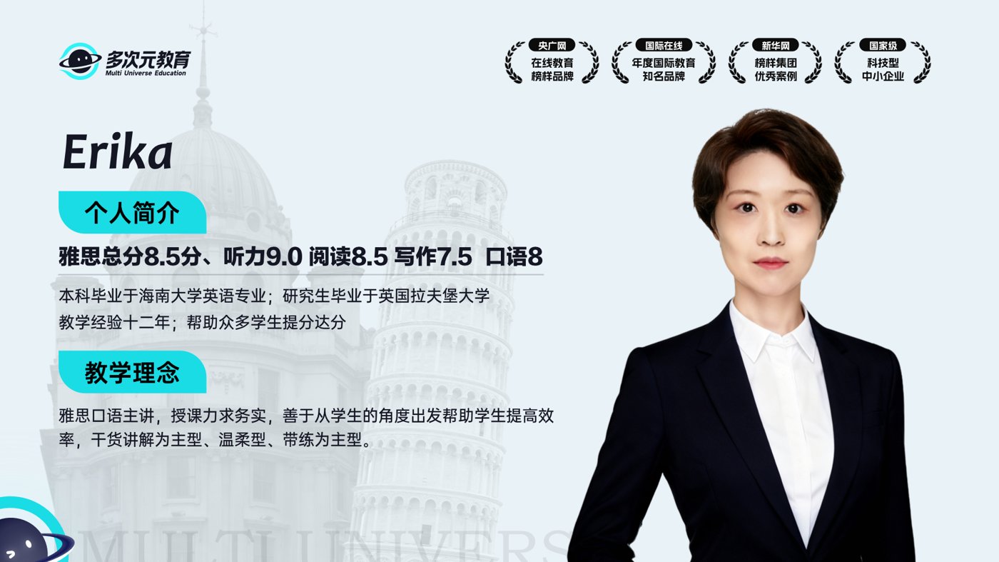 多次元教育品牌介绍：留学语培领域深耕与教学体系